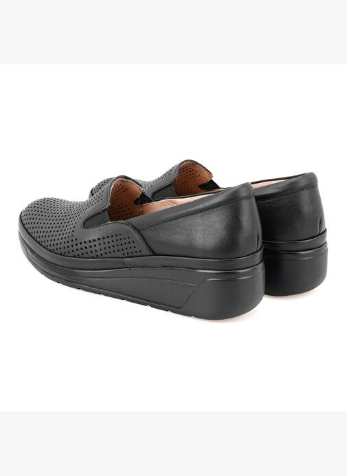 Avery Siyah Kadın Deri Günlük Ayakkabı - Görsel 6