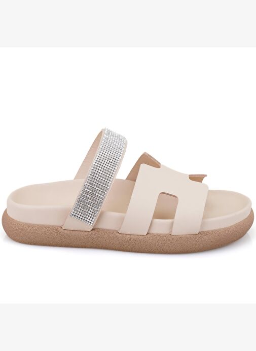 Desa Fanetta Bej Kadın DesaComfort Tabanlı Deri Terlik Boyner'de! Bej - 3. görsel