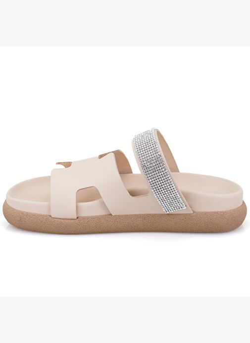 Desa Fanetta Bej Kadın DesaComfort Tabanlı Deri Terlik Boyner'de! Bej - 4. görsel