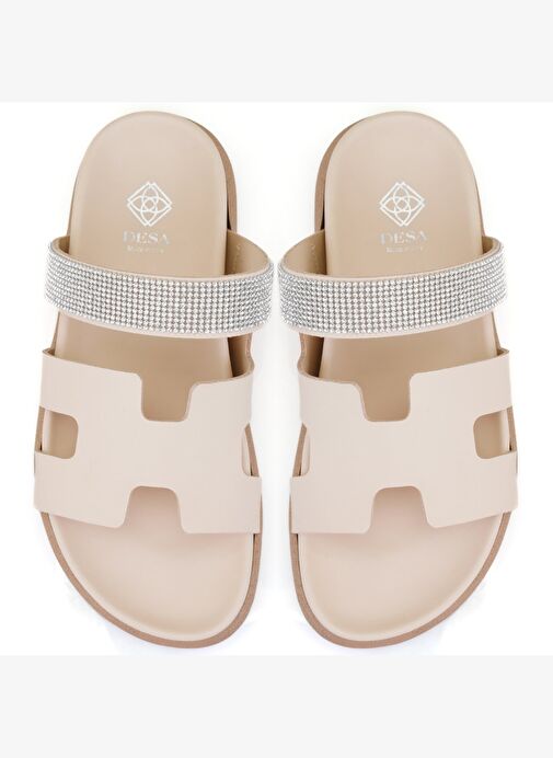 Desa Fanetta Bej Kadın DesaComfort Tabanlı Deri Terlik Boyner'de! Bej - 5. görsel