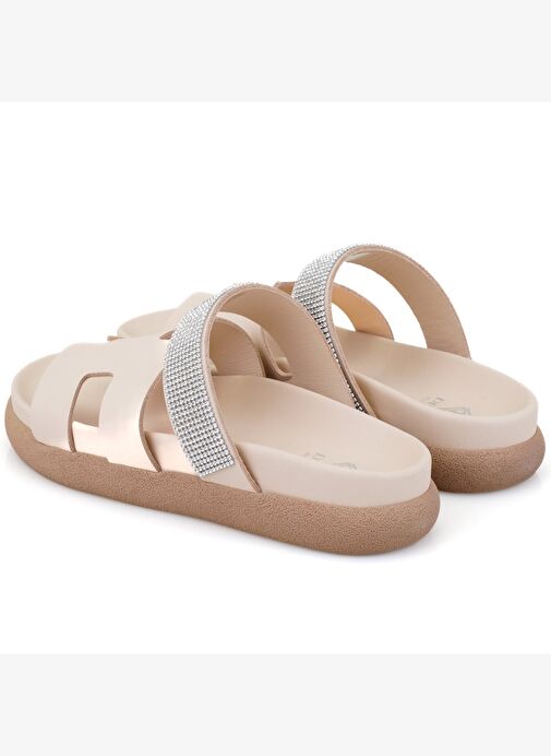 Desa Fanetta Bej Kadın DesaComfort Tabanlı Deri Terlik Boyner'de! Bej - 6. görsel