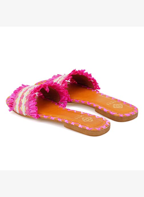 Desa Desa Kadın Pembe Hasır Örgülü Terlik Boyner'de! Pembe - 6. görsel