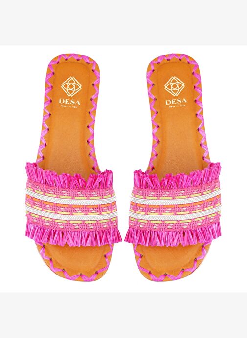 Desa Desa Kadın Pembe Hasır Örgülü Terlik Boyner'de! Pembe - 7. görsel