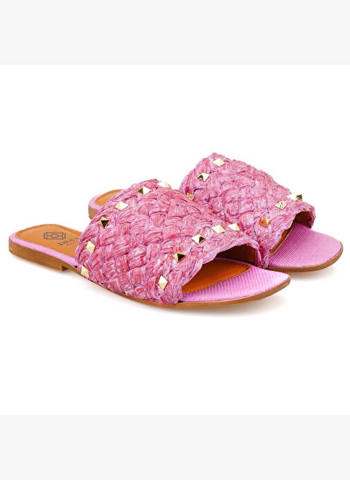 Desa Desa Kahverengi Kadın Kahve Hasır Terlik Boyner'de! Kahverengi - 2. görsel