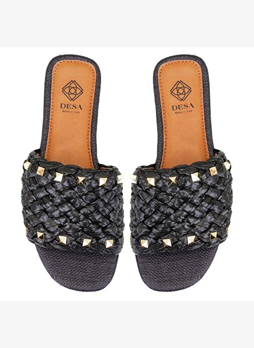 Desa Desa Kadın Siyah Hasır Terlik Boyner'de! Siyah - 5. görsel
