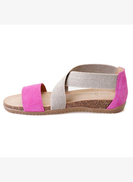 Desa Desa Kadın Pembe Süet Deri Sandalet Boyner'de! Pembe - 5. görsel