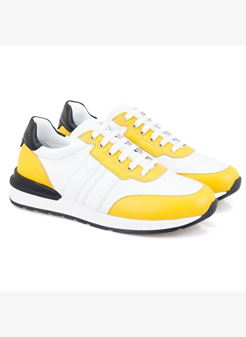 Desa Desa Çok Renkli Kadın Sarı Deri Spor Ayakkabı Boyner'de! Çok Renkli - 2. görsel