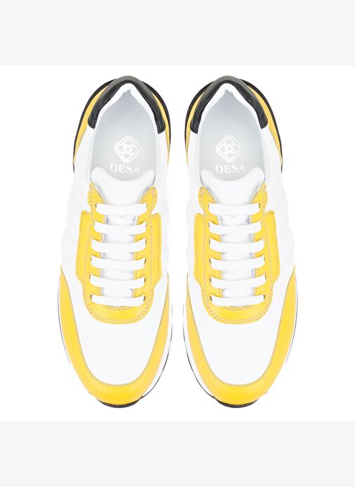 Desa Desa Çok Renkli Kadın Sarı Deri Spor Ayakkabı Boyner'de! Çok Renkli - 5. görsel