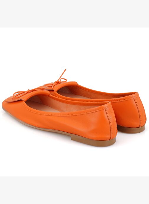 Desa Desa Kadın Turuncu Deri Babet Boyner'de! Turuncu - 6. görsel