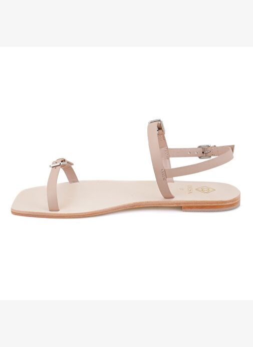 Desa Desa Belirsiz Kadın Bej Ayarlanabilir Tokalı Deri Sandalet Boyner'de! Belirsiz - 4. görsel