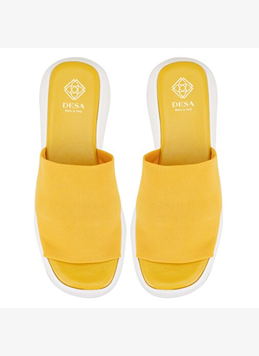 Desa Desa Kadın Sarı Platform Tabanlı Terlik Boyner'de! Sarı - 5. görsel