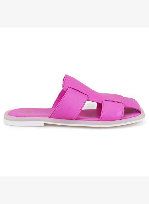 Desa Desa Kadın Pembe Deri Terlik Boyner'de! Pembe - 3. görsel