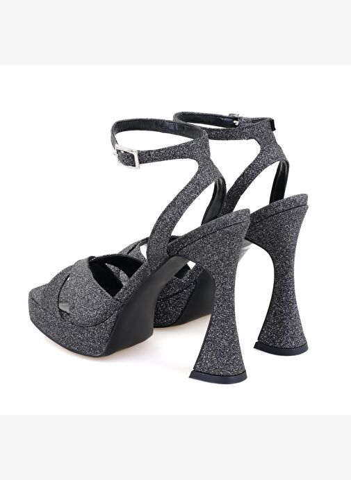 Desa Desa Kırmızı Kadın Platin Platform Topuklu Abiye Sandalet Boyner'de! Kırmızı - 6. görsel