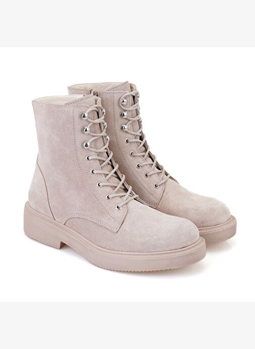 Desa Desa Kadın Bej Fermuarlı Deri Postal Bot Boyner'de! Bej - 2. görsel