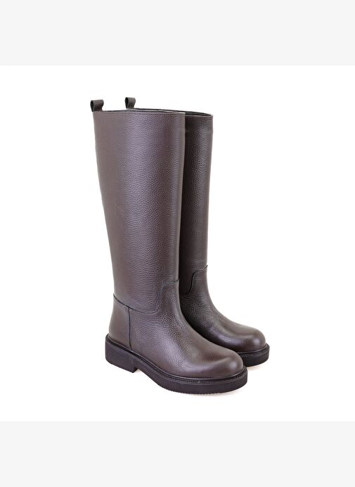 Desa Desa Kahverengi Kadın Kahve Deri Çizme Boyner'de! Kahverengi - 2. görsel