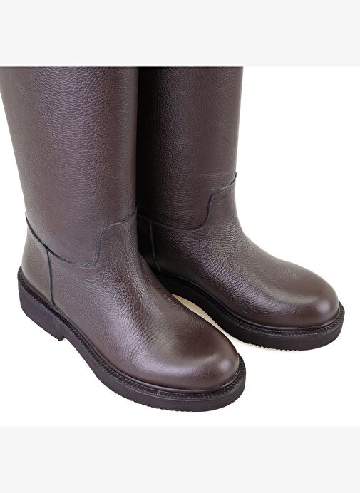 Desa Desa Kahverengi Kadın Kahve Deri Çizme Boyner'de! Kahverengi - 5. görsel