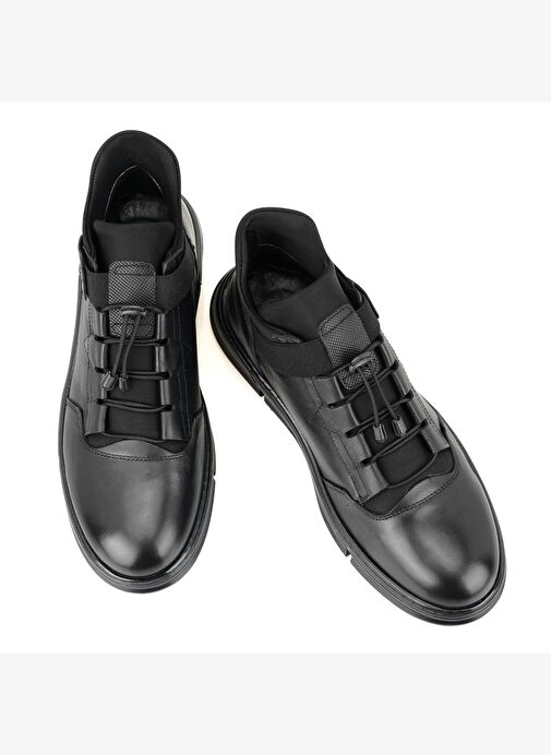 Desa Desa Pavel Siyah Erkek Bağcıklı Deri Bot Boyner'de! Siyah - 5. görsel