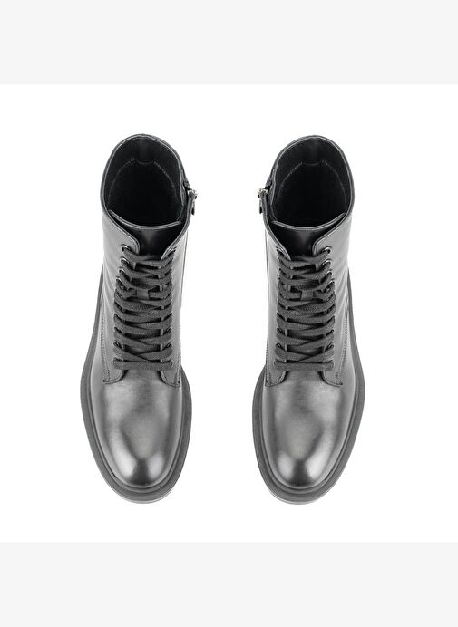 Desa Desa Juan Siyah Kadın Fermuarlı Deri Bot Boyner'de! Siyah - 5. görsel