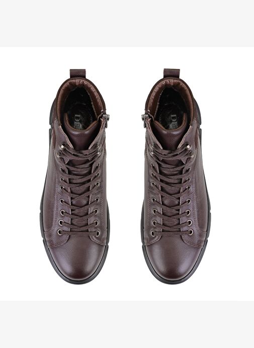 Desa Desa Kahverengi Axel Kahve Erkek Fermuarlı Deri Bot Boyner'de! Kahverengi - 5. görsel