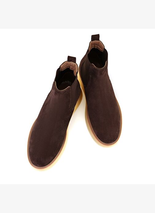 Desa Desa Kahverengi Ndari Kahve Erkek Lastikli Süet Deri Chelsea Bot Boyner'de! Kahverengi - 5. görsel