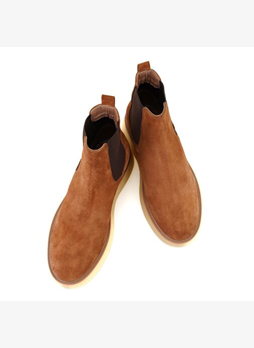 Desa Desa Ndari Taba Erkek Lastikli Süet Deri Chelsea Bot Boyner'de! Taba - 5. görsel