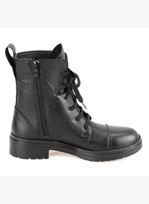 Desa Desa Kadın Siyah Fermuarlı Deri Bot Boyner'de! Siyah - 4. görsel