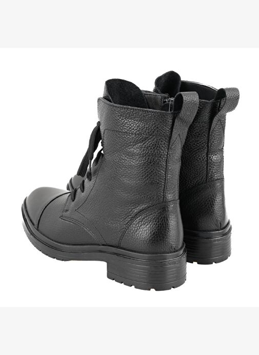 Desa Desa Kadın Siyah Fermuarlı Deri Bot Boyner'de! Siyah - 6. görsel