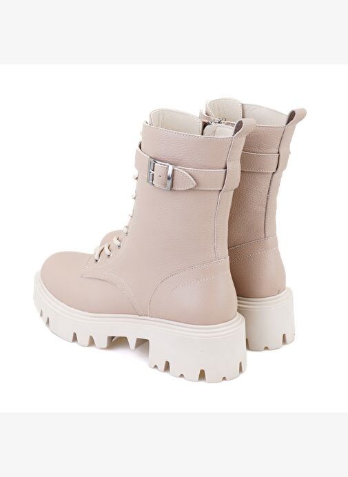 Desa Desa Kadın Bej Fermuarlı Deri Bot Boyner'de! Bej - 6. görsel