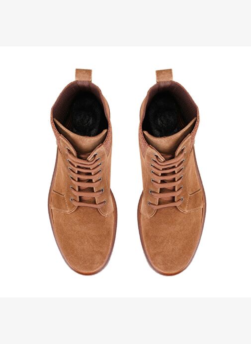 Desa Desa Kadın Taba Bağcıklı Süet Deri Postal Bot Boyner'de! Taba - 5. görsel