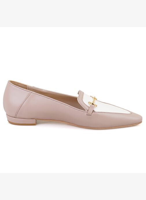 Desa Desa Kadın Bej Toka Aksesuarlı Deri Loafer Boyner'de! Bej - 4. görsel