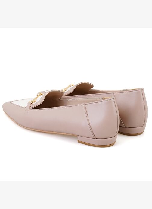 Desa Desa Kadın Bej Toka Aksesuarlı Deri Loafer Boyner'de! Bej - 6. görsel