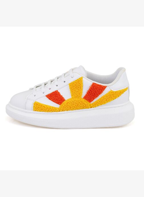 Kadın Beyaz Spor Ayakkabı - Görsel 3