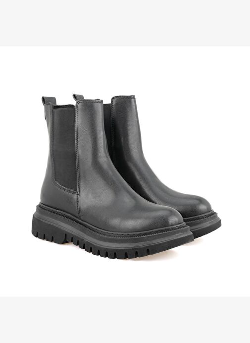 Desa Desa Kadın Siyah Lastikli Chelsea Bot Boyner'de! Siyah - 2. görsel