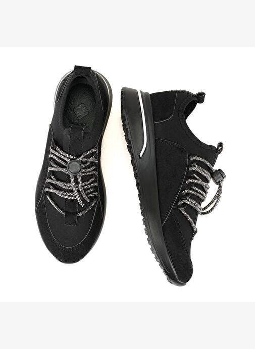 Kadın Siyah Günlük Ayakkabı - Görsel 5