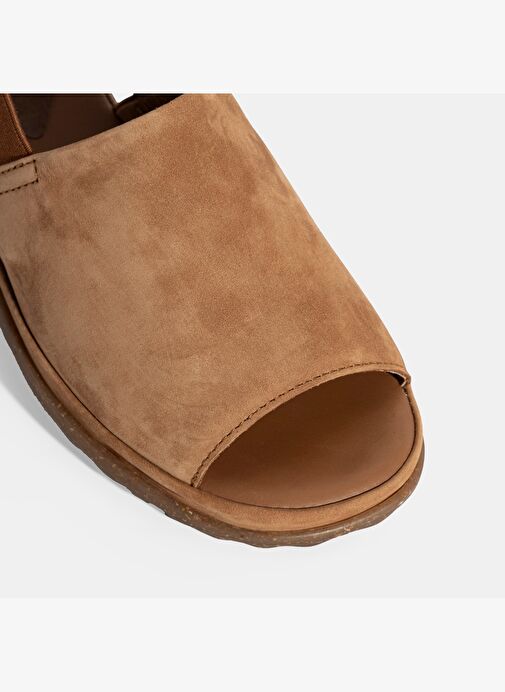 Laney Taba Kadın Nubuk DesaComfort Deri Sandalet - Görsel 7