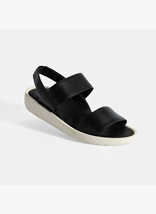Nicole Siyah Kadın DesaComfort Deri Sandalet - Görsel 6
