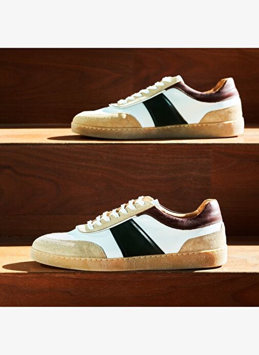 Desa Desa Noah Beyaz Erkek Deri Spor Ayakkabı Klasik Ayakkabı | Boyner Beyaz - 4. görsel