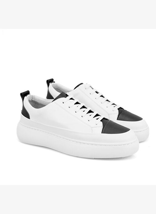 Desa Desa Oliver Beyaz Erkek Deri Spor Ayakkabı Boyner'de! Beyaz - 3. görsel