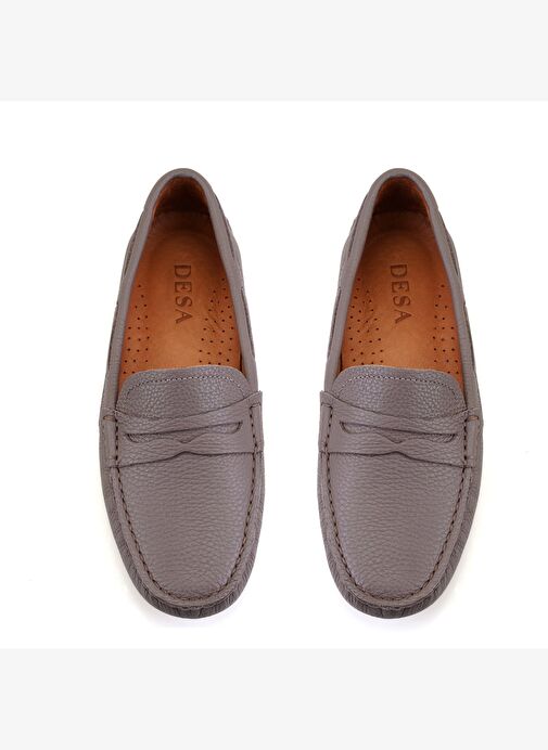 Kadın Vizon Deri Loafer - Görsel 6