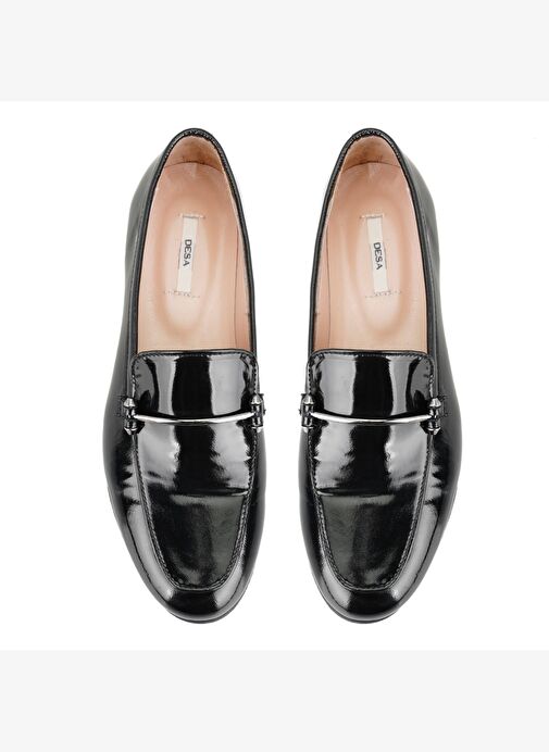 Desa Desa Kadın Siyah Rugan Deri Loafer Boyner'de! Siyah - 6. görsel