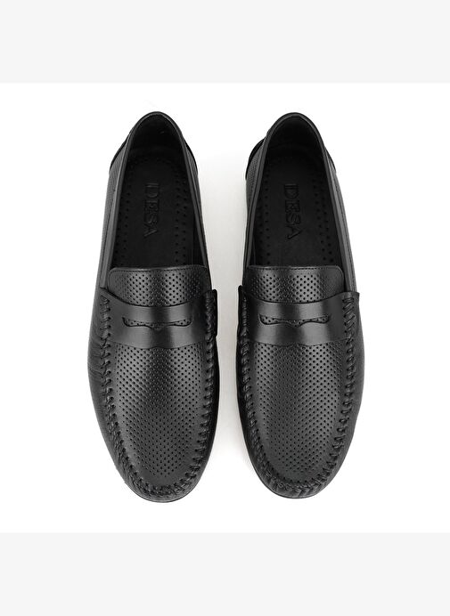 Daniel Siyah Erkek Deri Loafer - Görsel 6