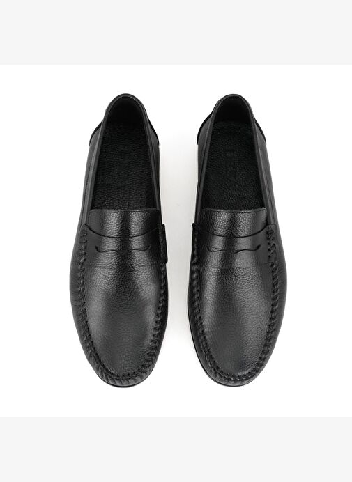 Kelvin Siyah Erkek Deri Loafer - Görsel 6