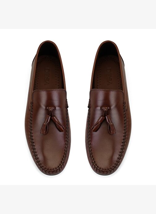 Brendan Taba Erkek Deri Loafer - Görsel 6