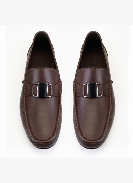 Chester Kahve Erkek Deri Loafer - Görsel 6