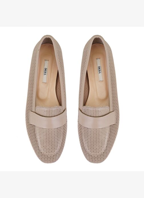 Desa Desa Kadın Vizon Deri Loafer | Boyner Vizon - 3. görsel