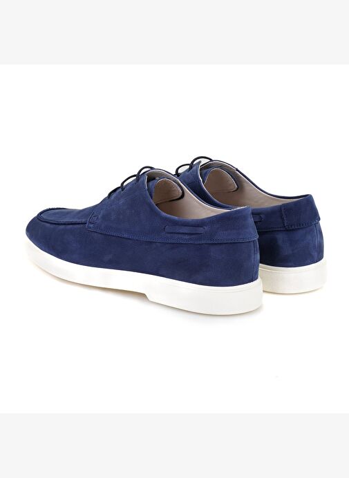 Quade Lacivert Erkek Deri Günlük Ayakkabı - Görsel 5