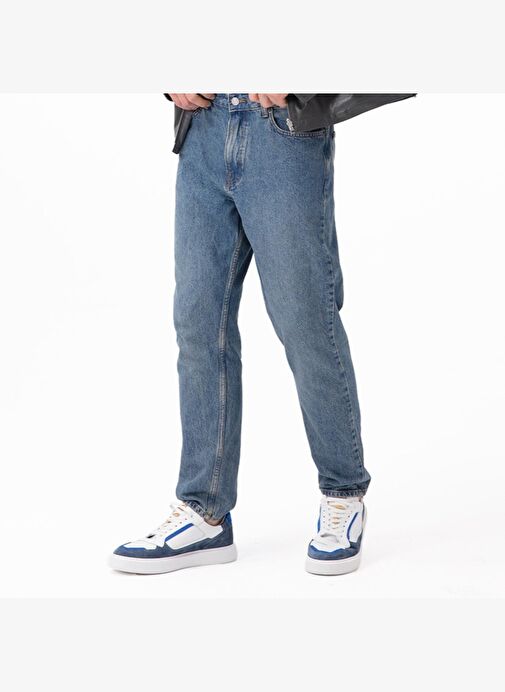 Dillon Beyaz Erkek Deri Spor Ayakkabı - Görsel 2