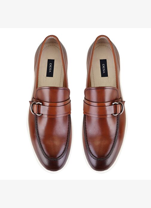 Galvin Taba Erkek Deri Loafer - Görsel 6