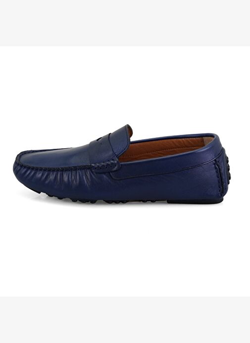 Dareau Lacivert Erkek Deri Loafer - Görsel 4