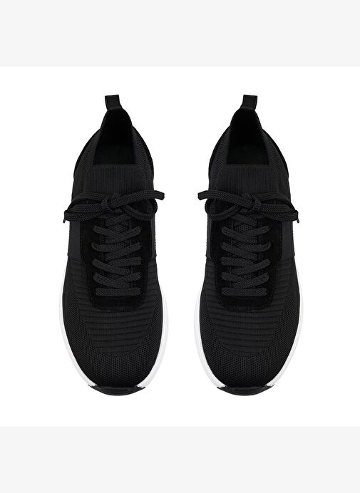 Valery Siyah Erkek Bağcıklı Spor Ayakkabı - Görsel 6